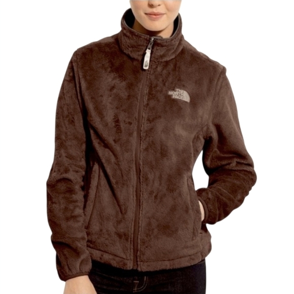 The North Face Jackets & Blazers - North Face Full Zip Dark Brown Fleece Jacket Women's Medium